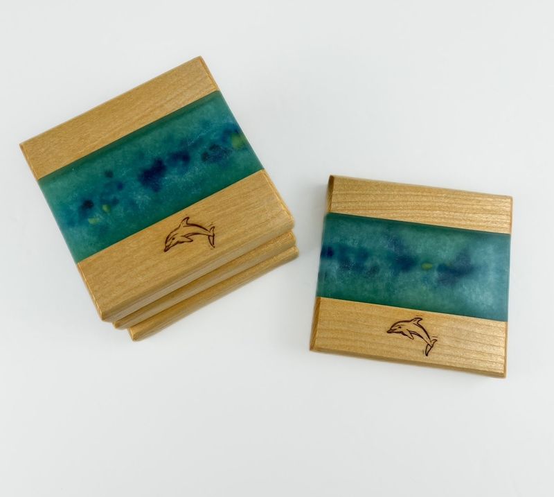 Set of 4 New Brunswick Wooden "East Coasters"