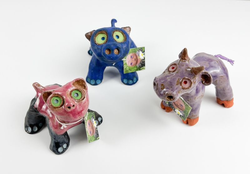 Animal Pottery Sculpture