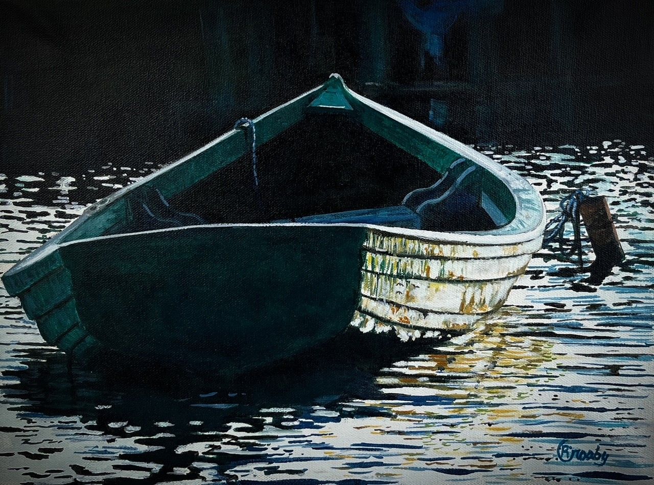 &quot;Still Useful&quot; 12x16&quot; Acrylic Painting on Canvas