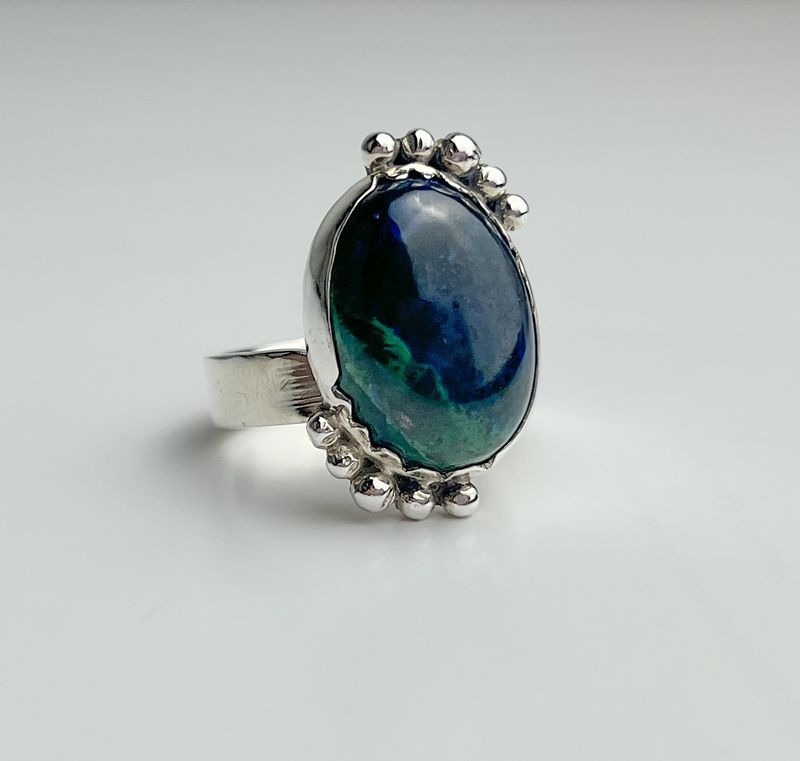 Azurite Sterling Silver Collection