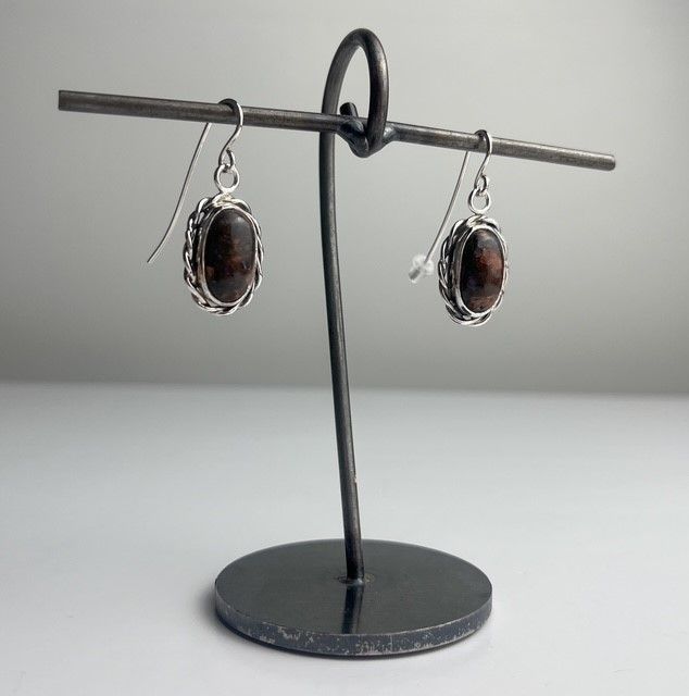 Llanite Earrings Sterling Silver