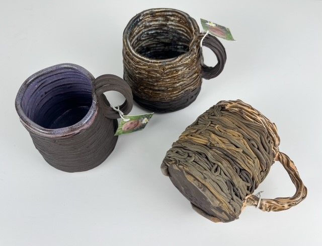Hand Sculpted Pottery Mug