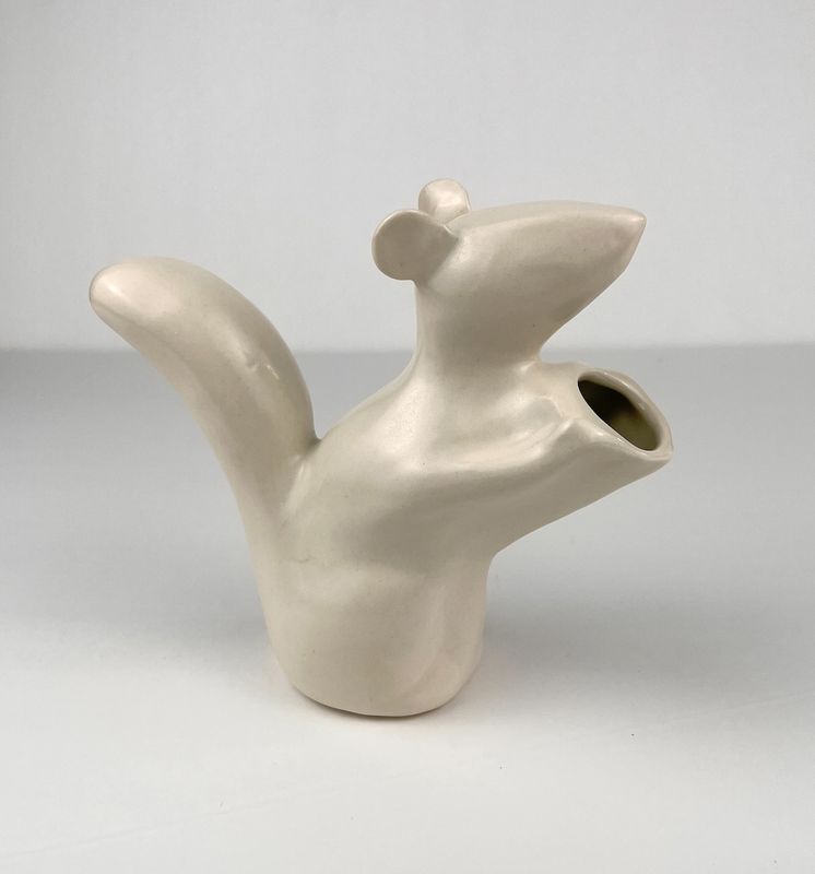 Squirrel Bud Vase