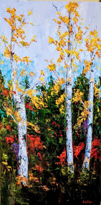 "Memories of Yesterday" 15x30" Oil Painting
