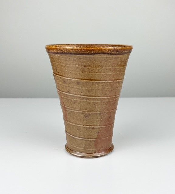 Flared Pottery Vase