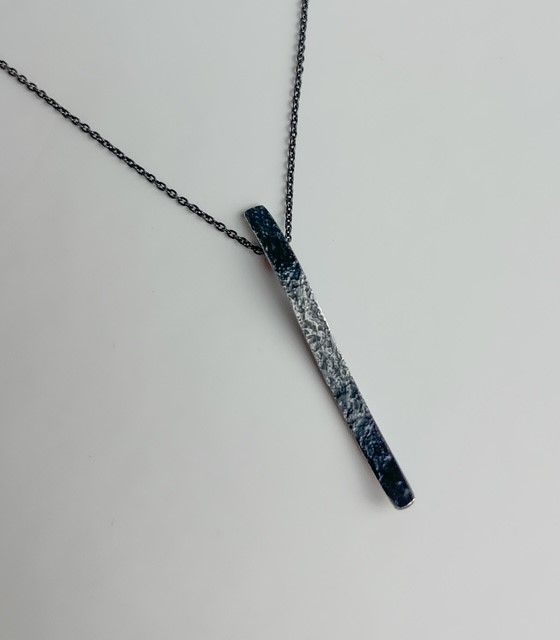 Line Pendant Sterling Silver