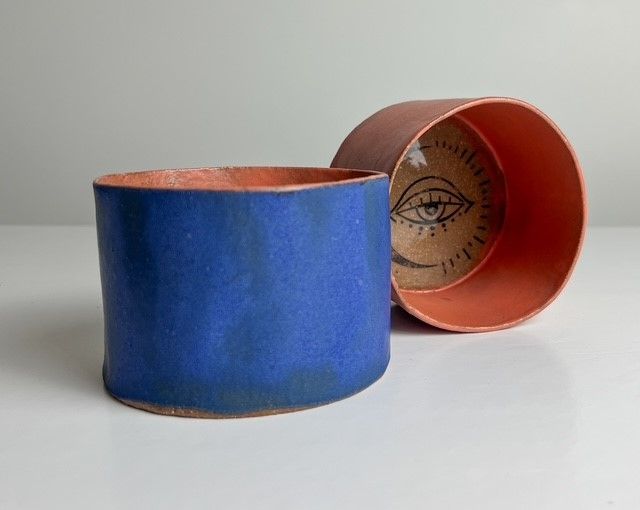 Hand Sculpted Pottery Bowl