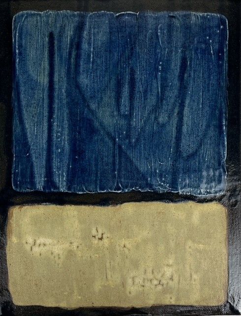 Rothko Inspired Pottery Wall Panel