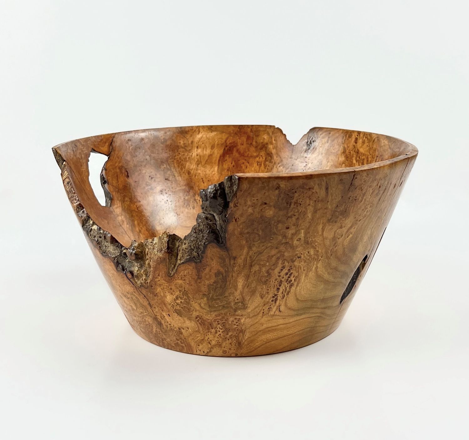 Cherry Angular Bowl 4x8"