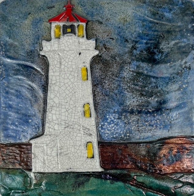 Lighthouse Pottery Tile