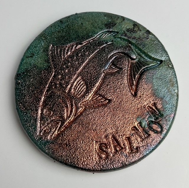 Raku Pottery Coasters