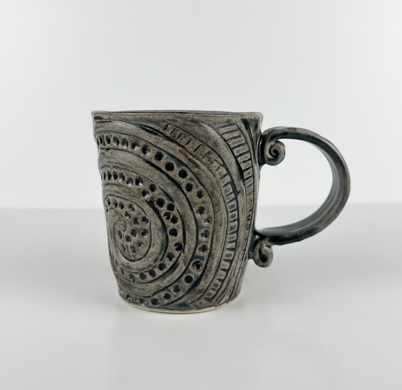 Stormy Pottery Mugs