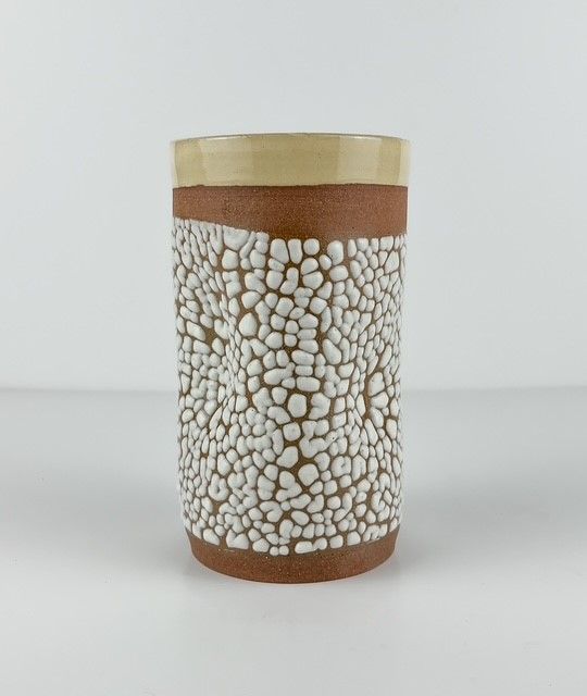 Crawling Pottery Vase 6" Tall