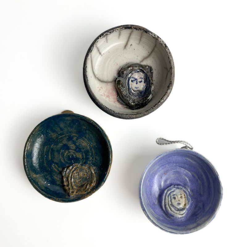 Mini Dish Wall Hanging 3.25"