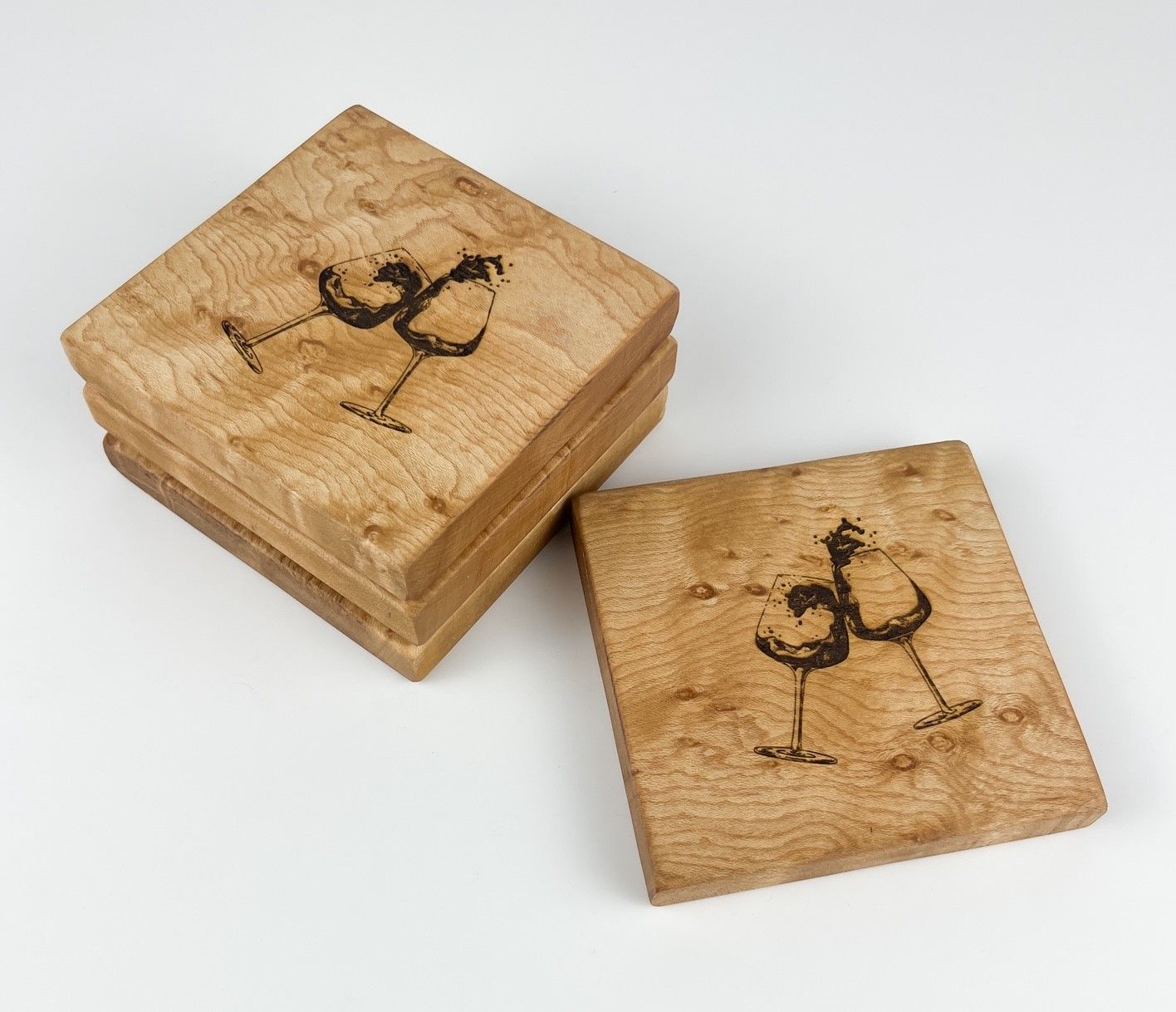 Wooden Coasters (Set of 4)