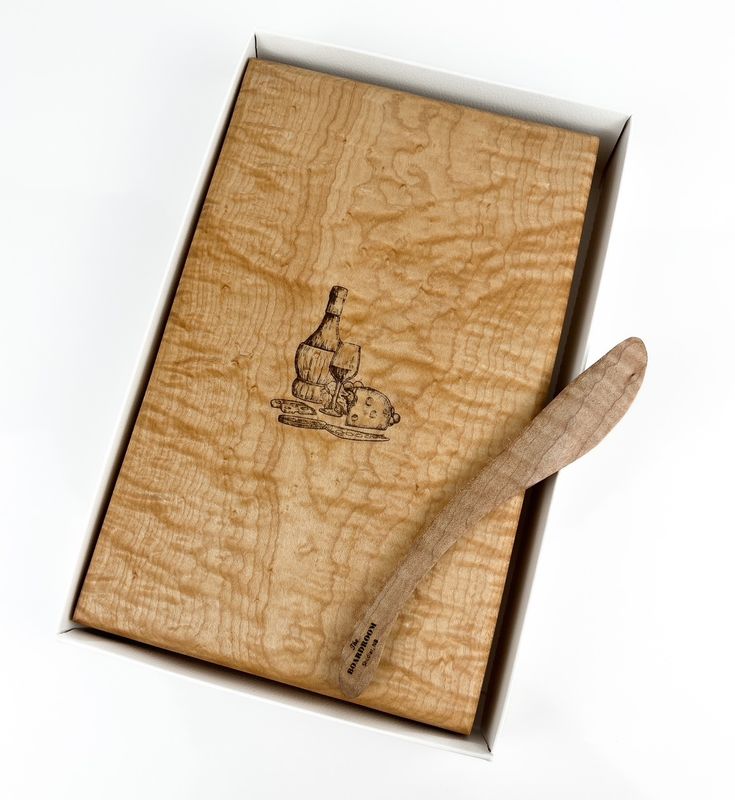 Gift Set (2 pieces) : Cheese Board with Knife