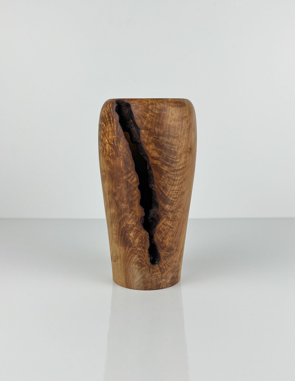Wooden Dry Flower Wooden Vase