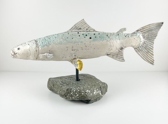 Fundy Salmon Sculpture