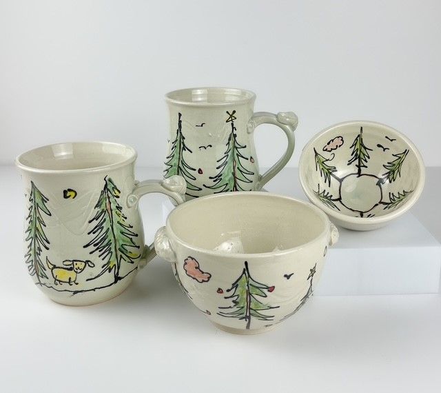 Tree Pottery Collection