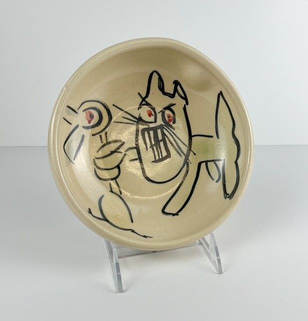 Whimsical Pottery Bowl