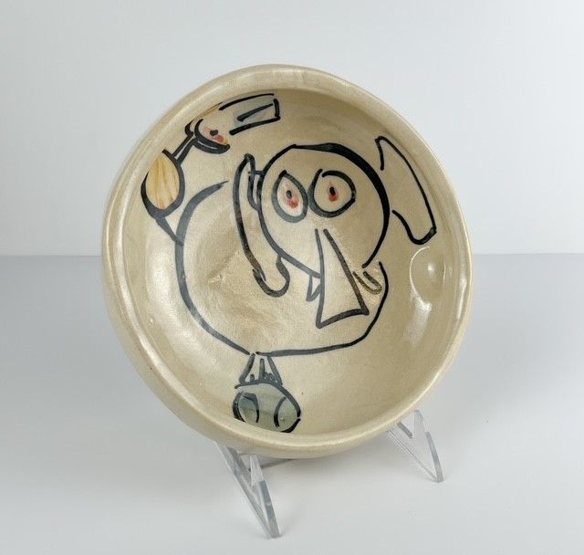 Whimsical Pottery Bowl