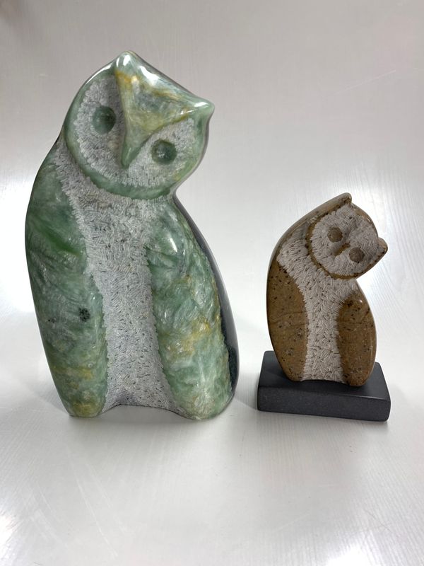 Owl Soapstone Sculpture Owl Soapstone Sculpture