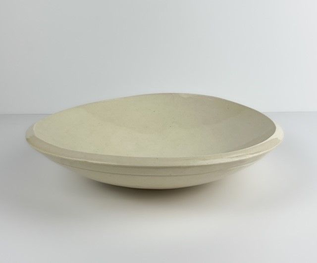 Japonesque Pottery Platter 11.5x11" Oval