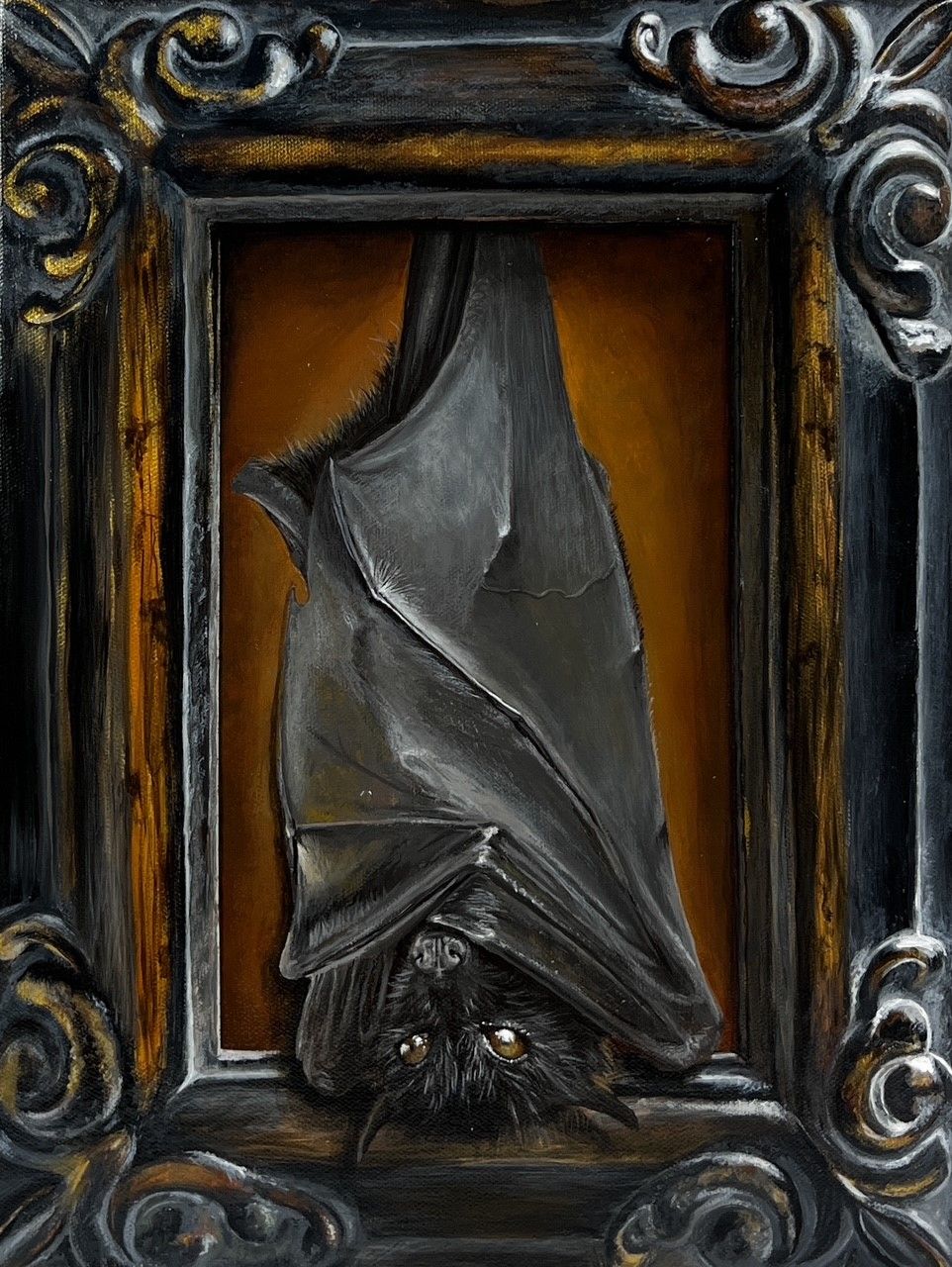 "Inner Sanctum"  12x16" Acrylic Painting on Canvas