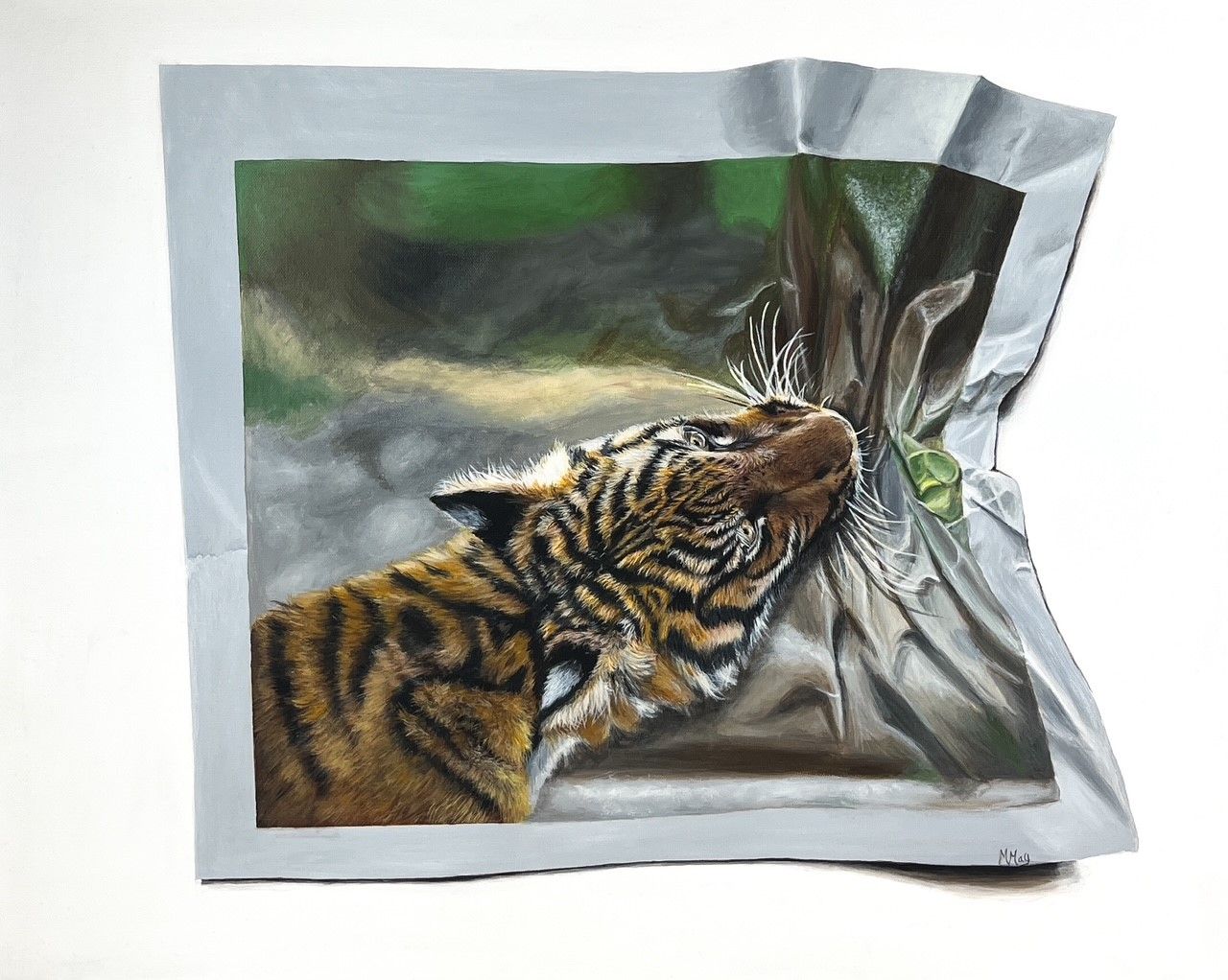 "Liberated" 30x24" Acrylic Painting on Canvas