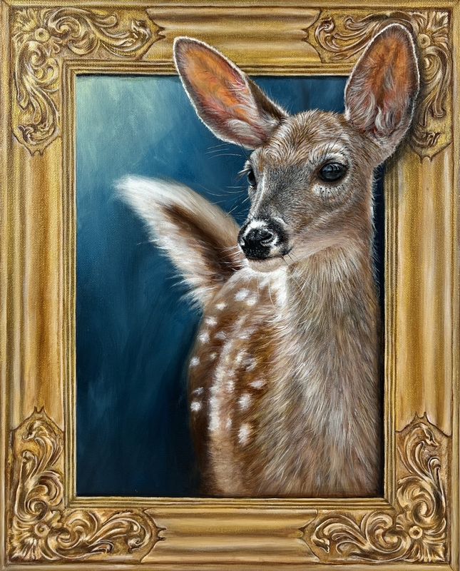 "Sweet Memory" 16x20" Acrylic Painting on Canvas