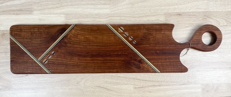 Large Inlay Board with repurposed skateboard Large Inlay Board with repurposed skateboard