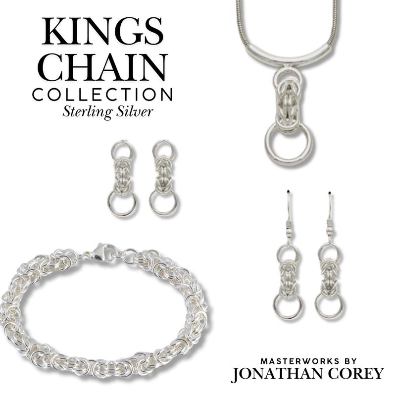 Kings Chain Collection Sterling Silver