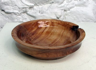 Half Curly, Half Birdseye Bowl, 7.25x2