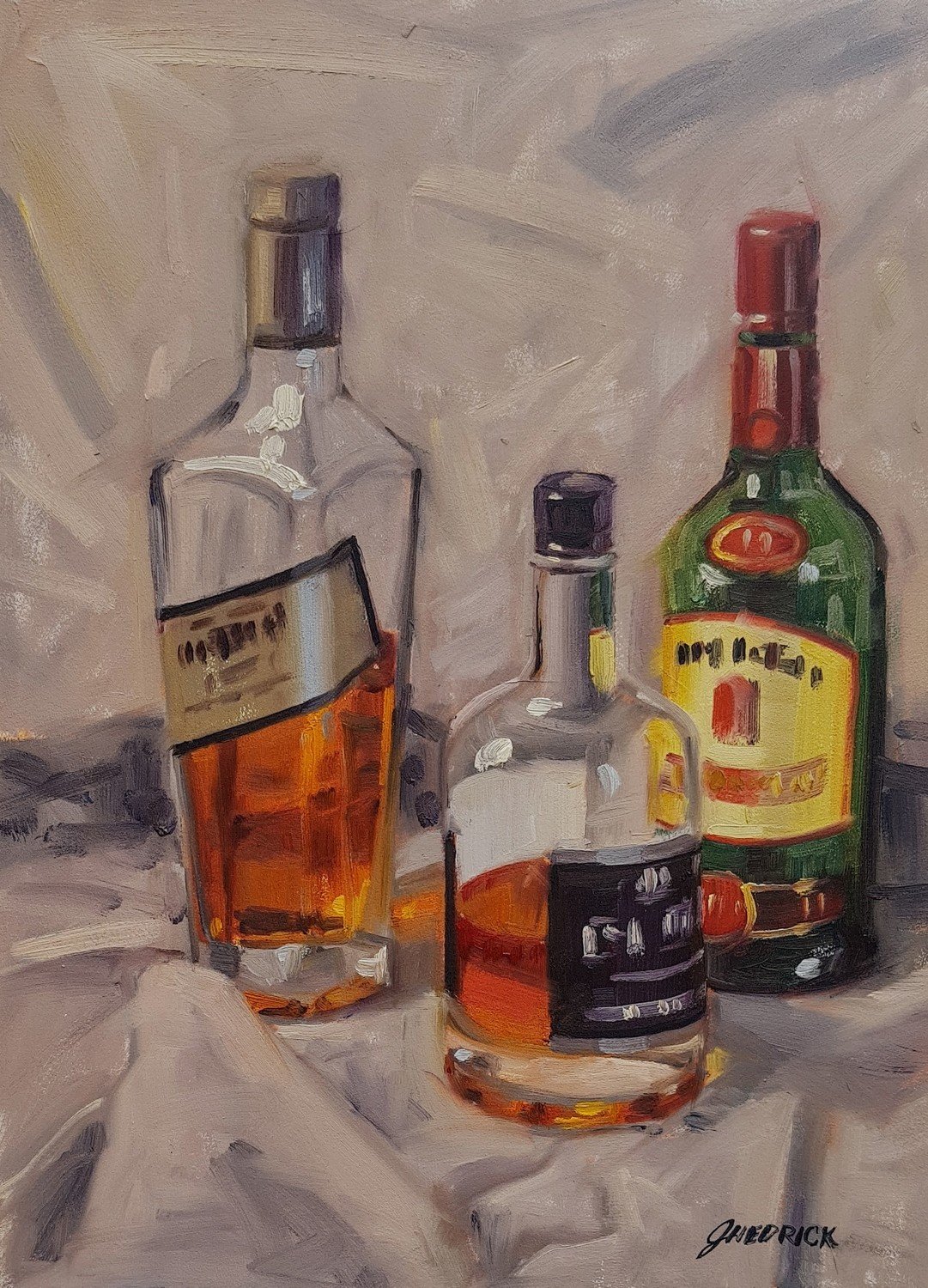 A Few of my Favorite Things Oil Size 12x16