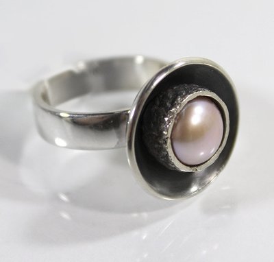 Cast Silver Ring
