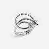 Play ring, sterling silver