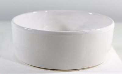 Flat Pottery Bowl