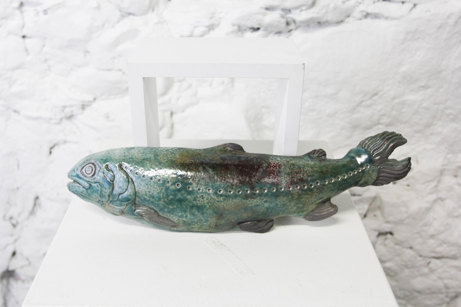 Large Pottery Trout