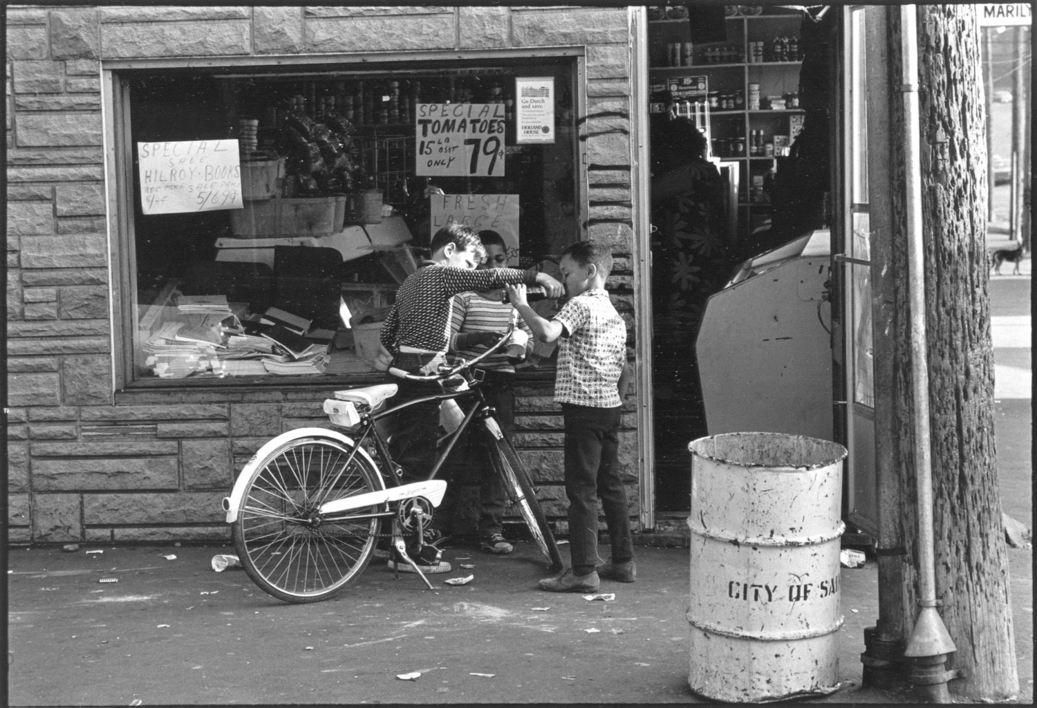 Boys Sharing, South End