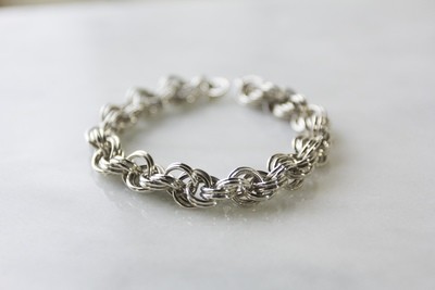 loose rope bracelet Sterling Silver