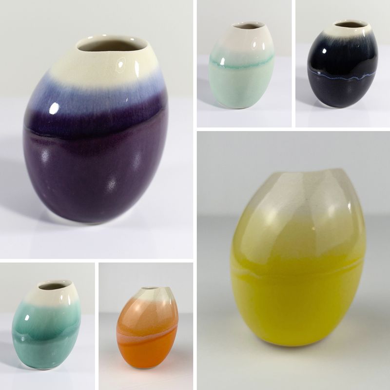 Pebble Pottery Vase