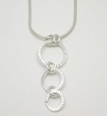 Radiance Collection Sterling Silver, Option: 18" Pendant Sterling Silver