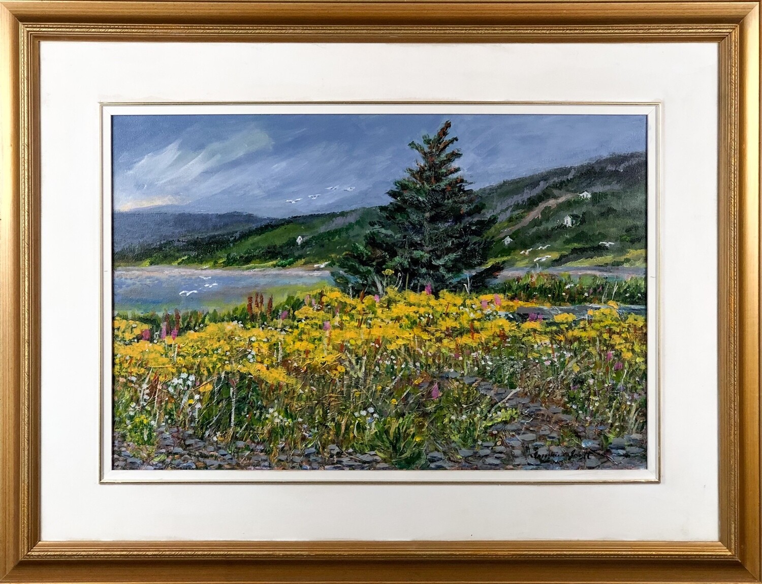 New Brunswick Wildflower Landscape