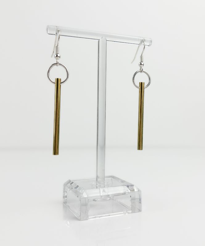 Mixed Metal Earrings