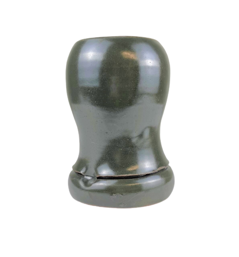 Darren Emenau MNO Saint John New Brunswick Canada Handworks Gallery Canadian Potter Handmade Japonesque Pottery Vase Green