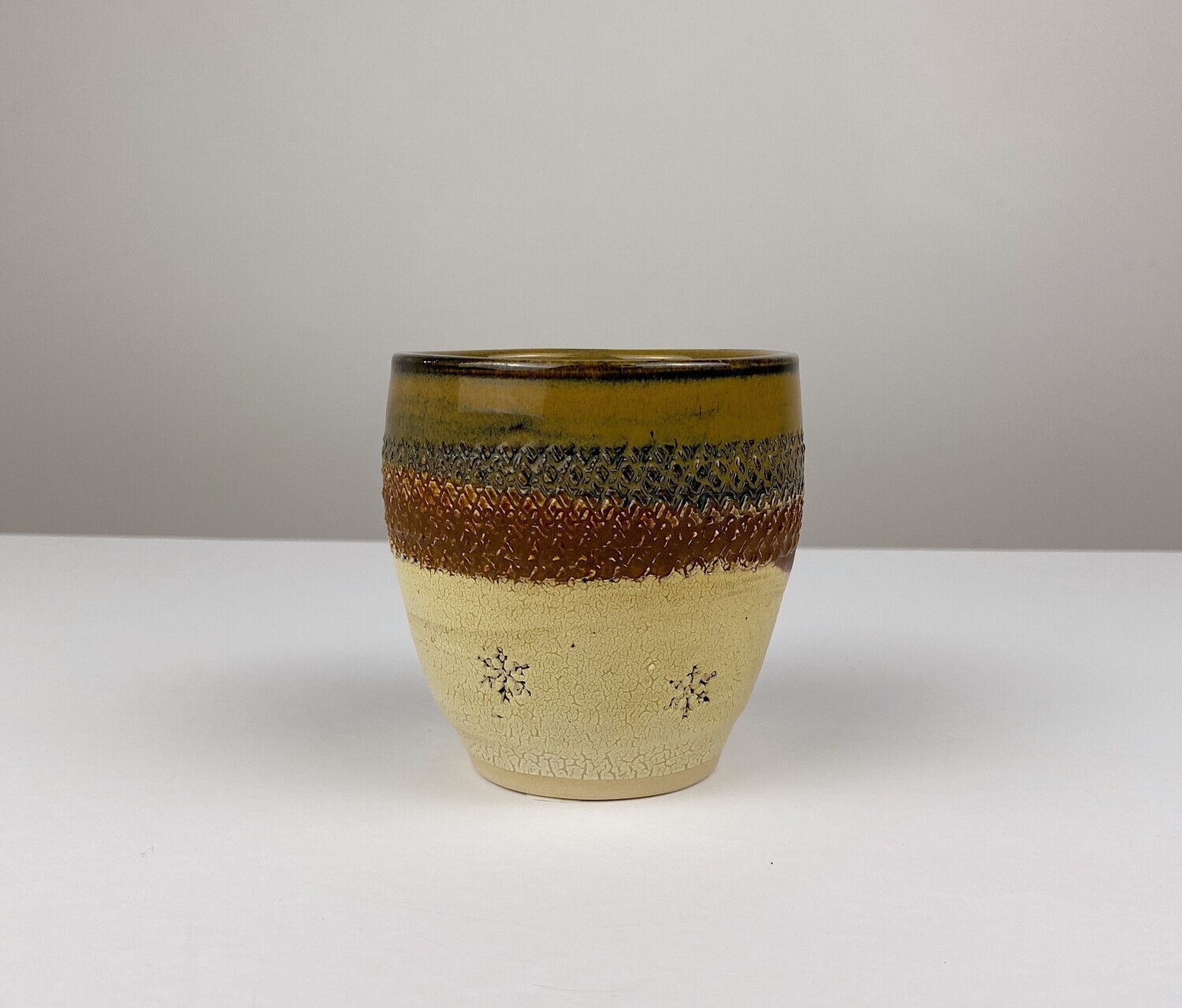 Medium Pottery Tumblers, Style: A