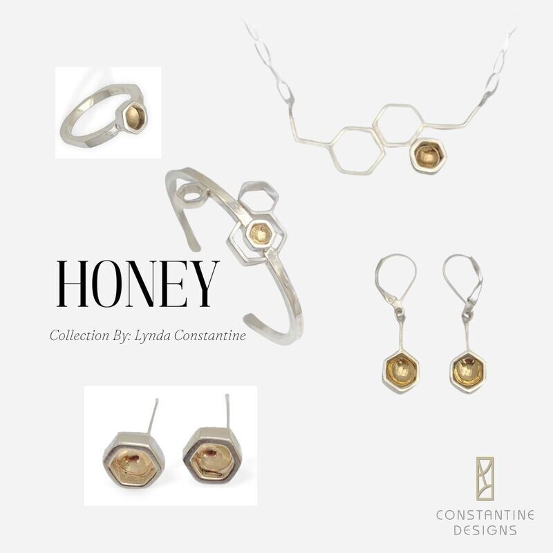 Honey Collection 14K Gold &amp; Sterling Silver