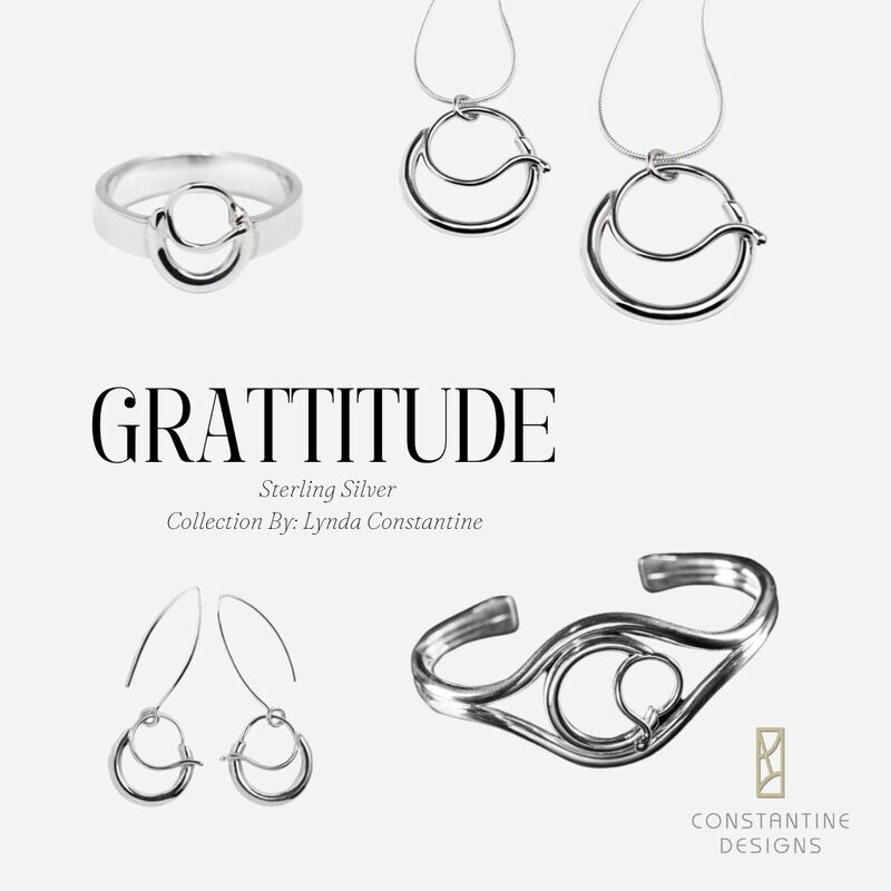 "Gratitude" Collection Sterling Silver