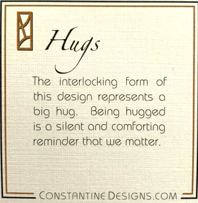 "Hugs" Collection Sterling Silver