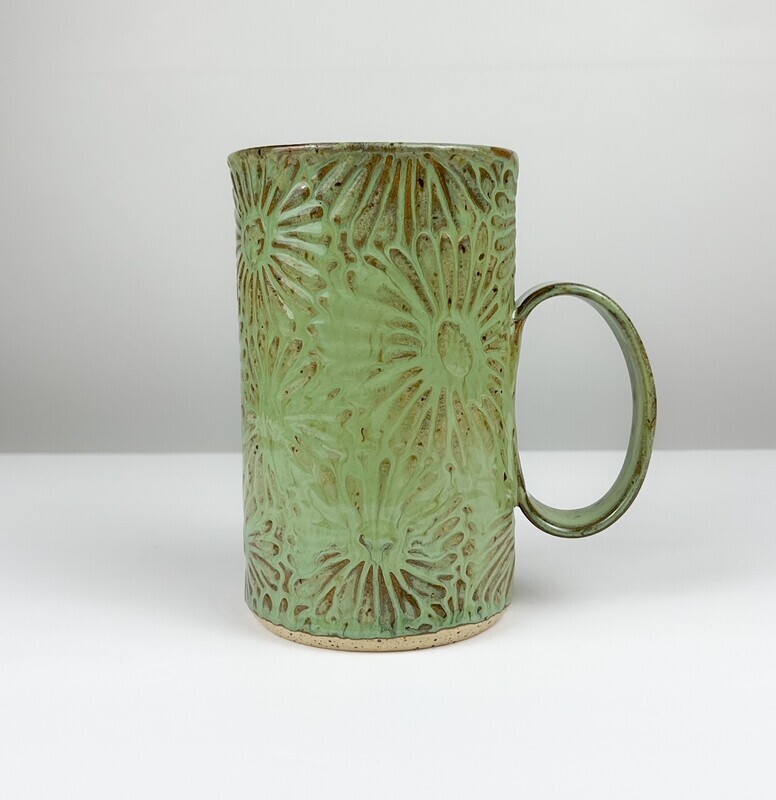 Large Handbuilt Pottery Mug